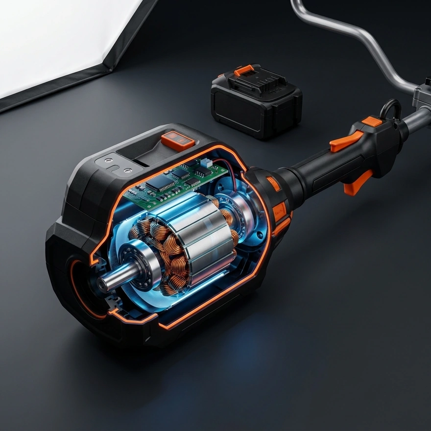 T77 PRO a jeho bezkefkový motor